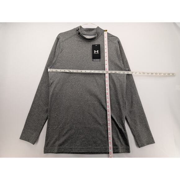 NWT Under Armour Men's ColdGear Armor Fitted Mock Long Sleeve size Medium - Picture 7 of 7
